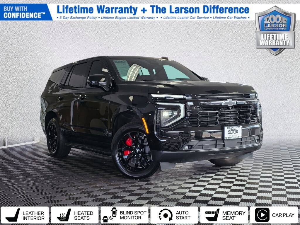 Used 2025 Chevrolet Tahoe RST w/ RST Performance Edition AWD/4WD image 1