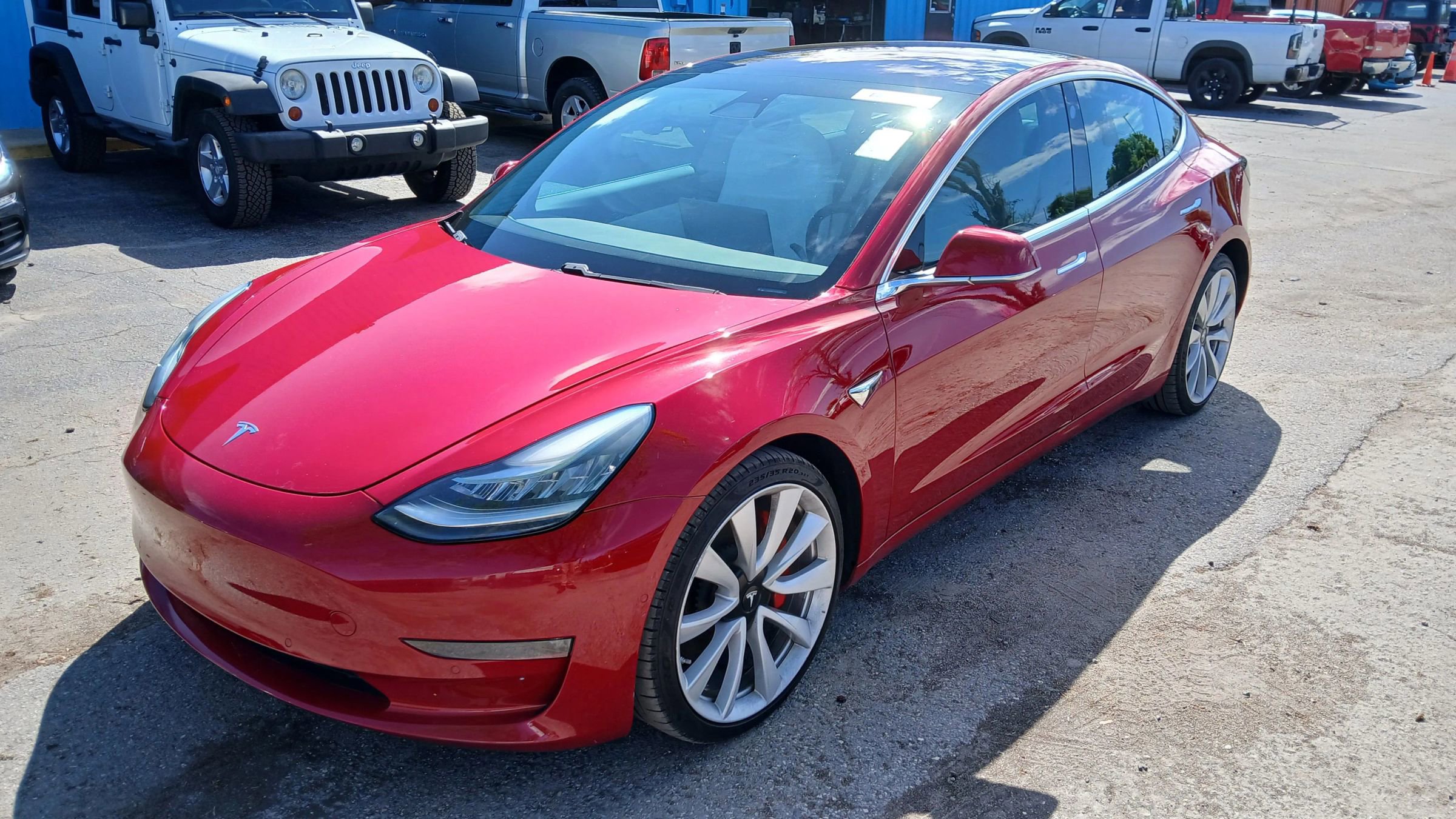 Used 2018 Tesla Model 3 Long Range AWD/4WD image 2