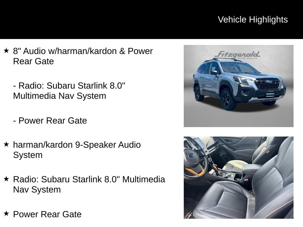 Used 2023 Subaru Forester Wilderness AWD/4WD image 9