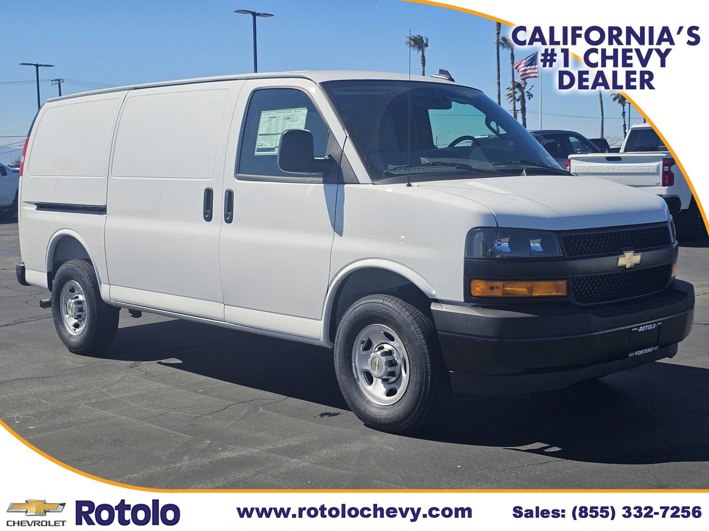 New 2026 Chevrolet Express 2500 w/ Driver Convenience Package RWD image 1