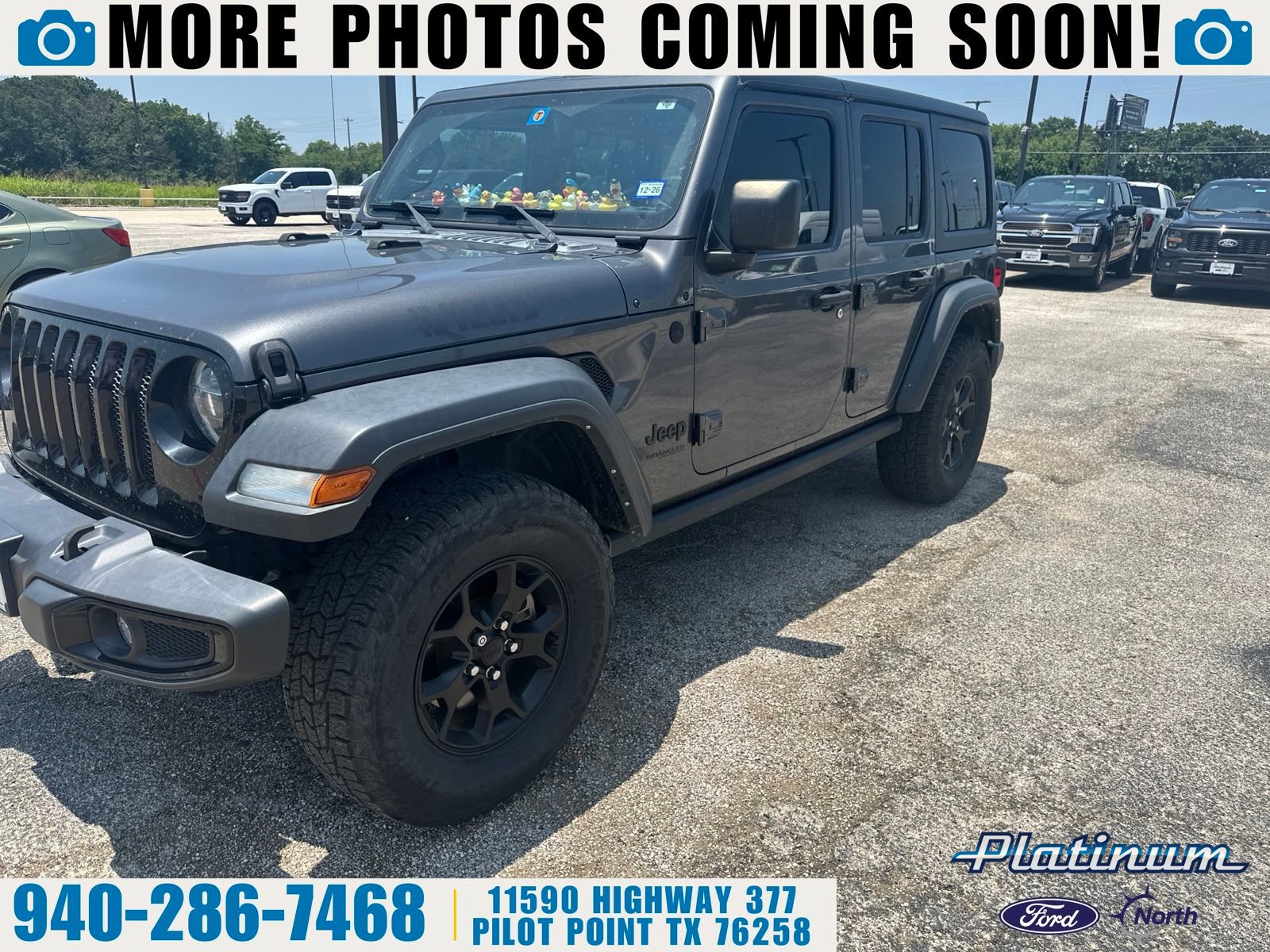 Used 2021 Jeep Wrangler Unlimited Sport AWD/4WD image 1