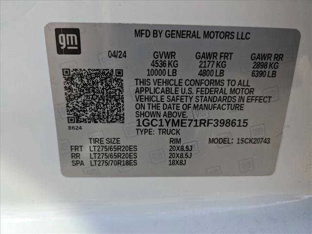 Certified 2024 Chevrolet Silverado 2500 Custom w/ Custom Value Package image 24