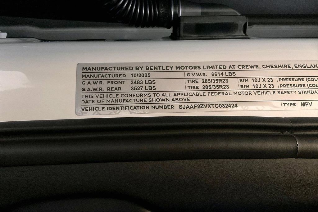New 2026 Bentley Bentayga Speed AWD/4WD image 36