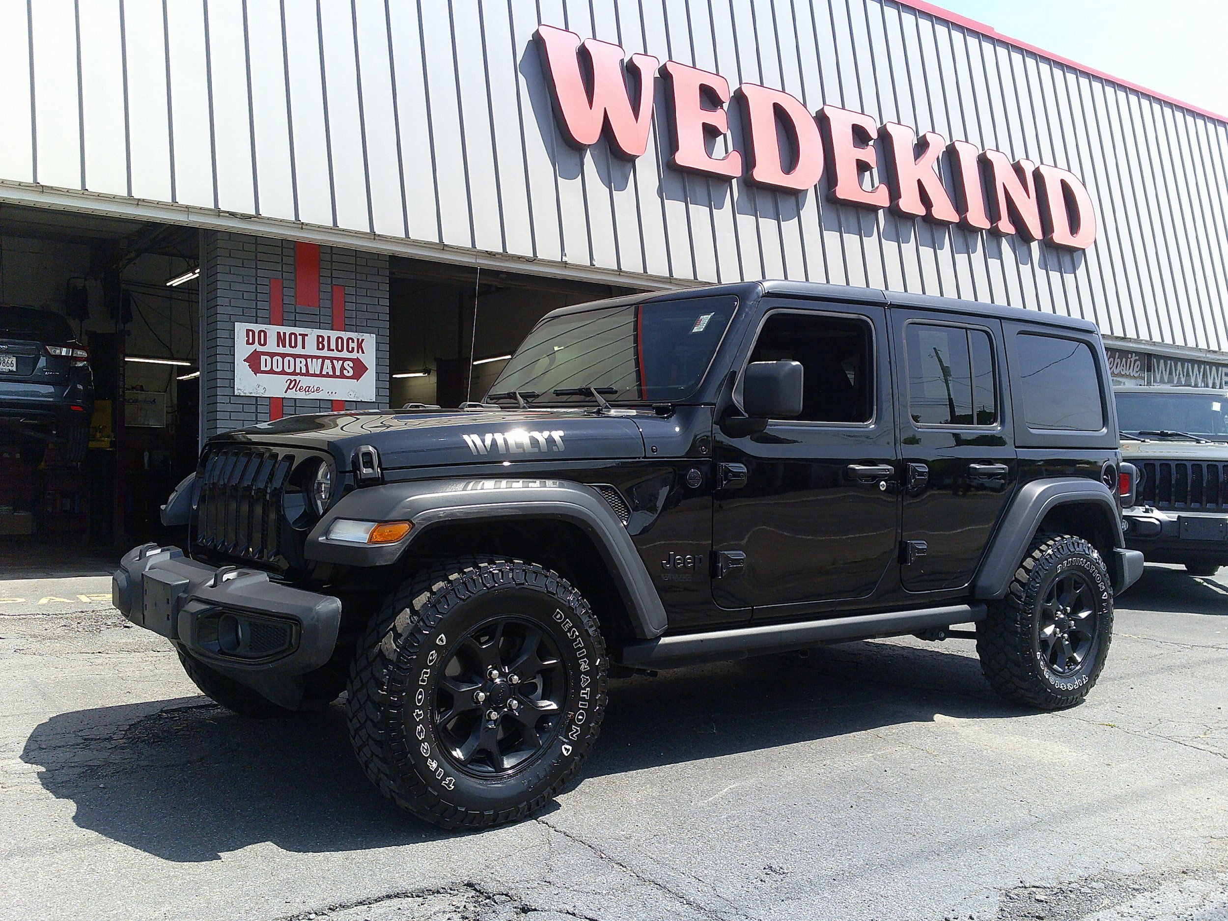 Used 2021 Jeep Wrangler Unlimited Sport image 1