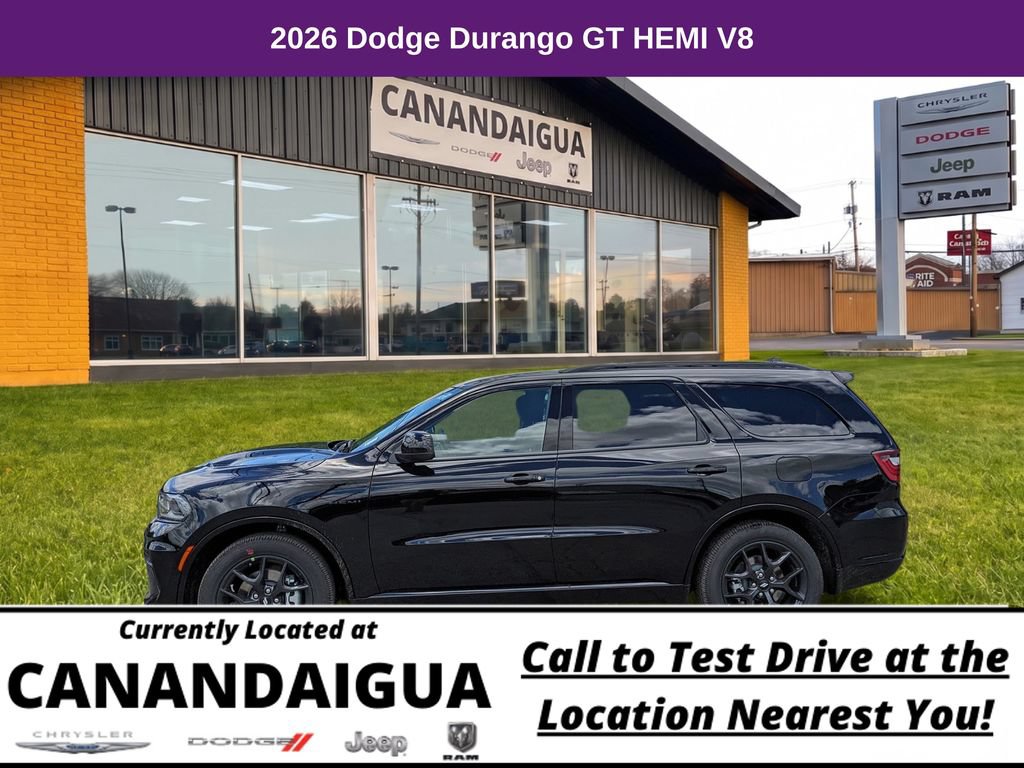 New 2026 Dodge Durango GT w/ Blacktop Package AWD/4WD image 4