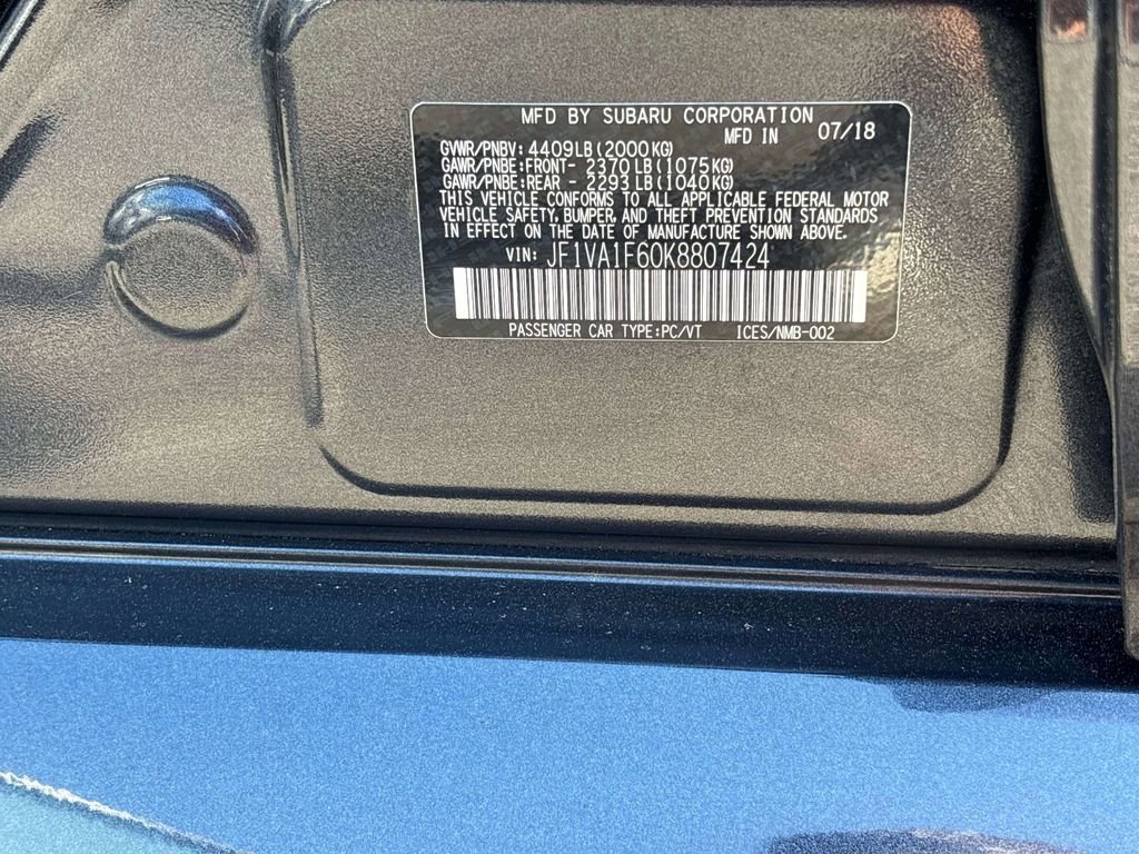 Used 2019 Subaru WRX Premium AWD/4WD image 28