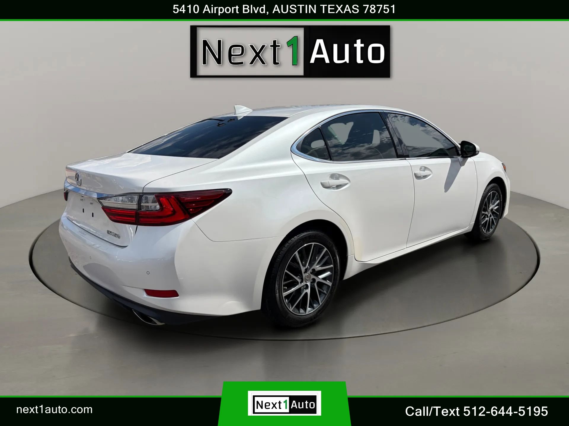 Used 2018 Lexus ES 350 w/ Luxury Package w/Wood Trim FWD image 8