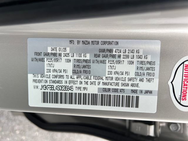 Used 2025 MAZDA CX-5 AWD 2.5 S w/ Select Package image 18