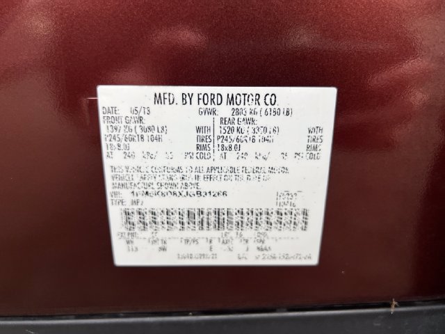 Used 2018 Ford Explorer XLT w/ Equipment Group 201A AWD/4WD image 17