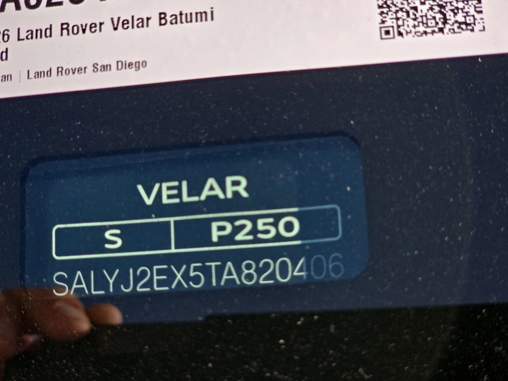 New 2026 Land Rover Range Rover Velar S image 36