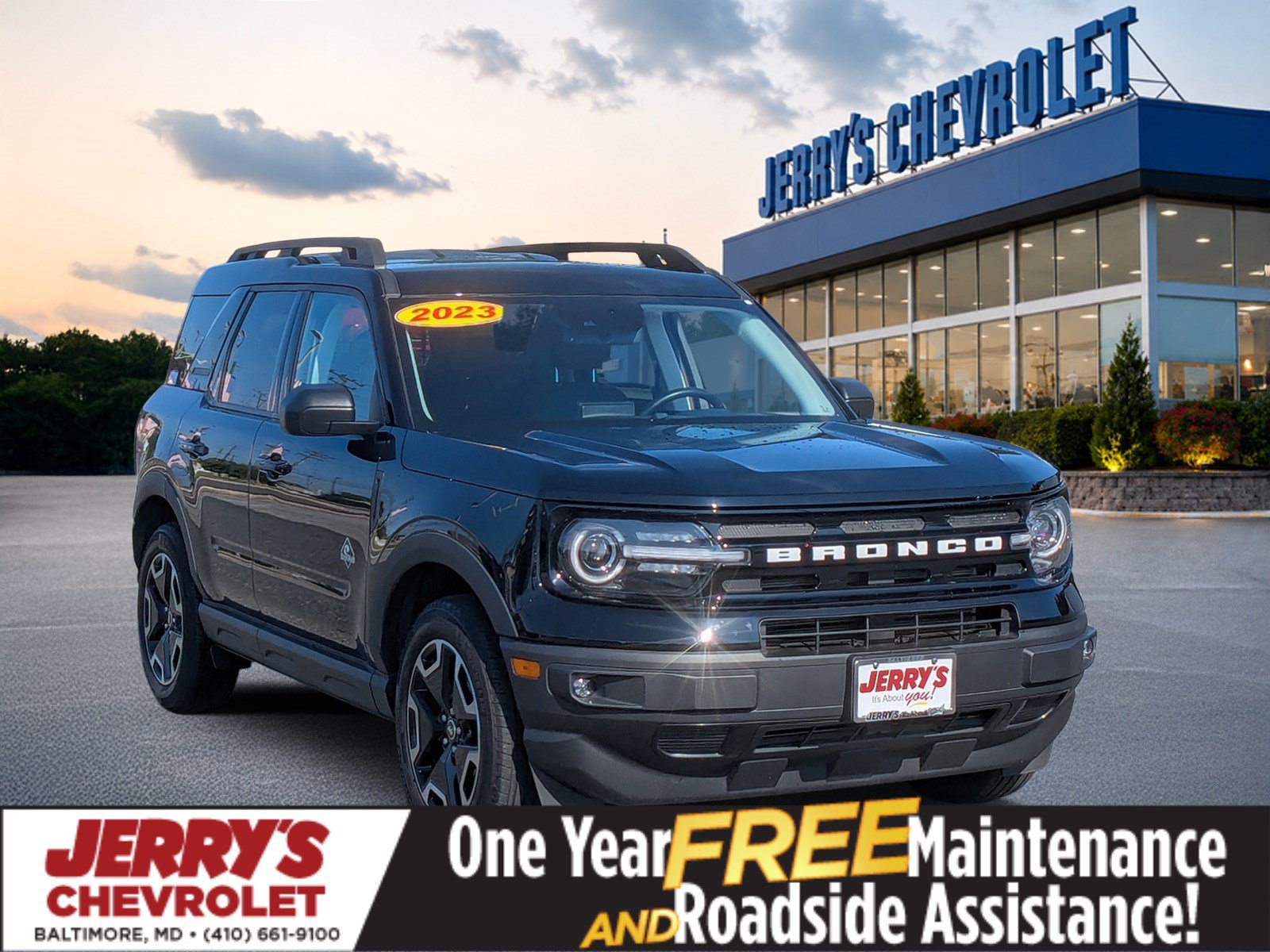 Used 2023 Ford Bronco Sport Outer Banks w/ Tech Package AWD/4WD image 1