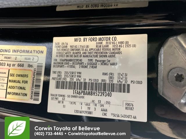 Used 2017 Ford Mustang Coupe w/ Enhanced Security Package image 28