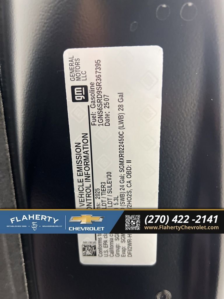 New 2025 Chevrolet Tahoe Premier image 17