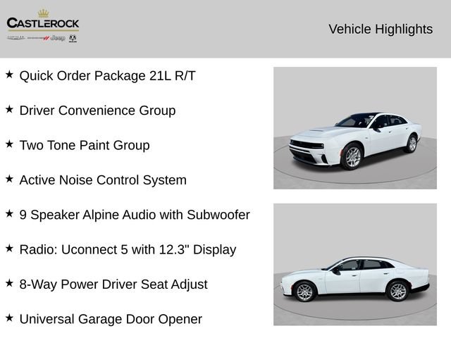 New 2026 Dodge Charger R/T w/ Driver Convenience Group AWD/4WD image 2