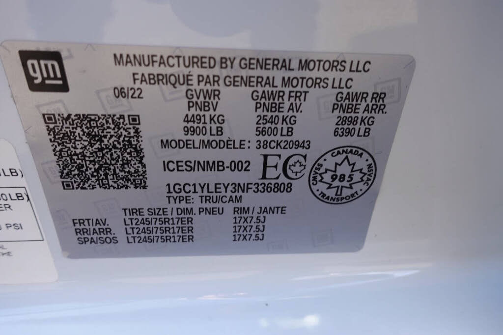 Used 2022 Chevrolet Silverado 2500 W/T w/ WT Convenience Package AWD/4WD image 20