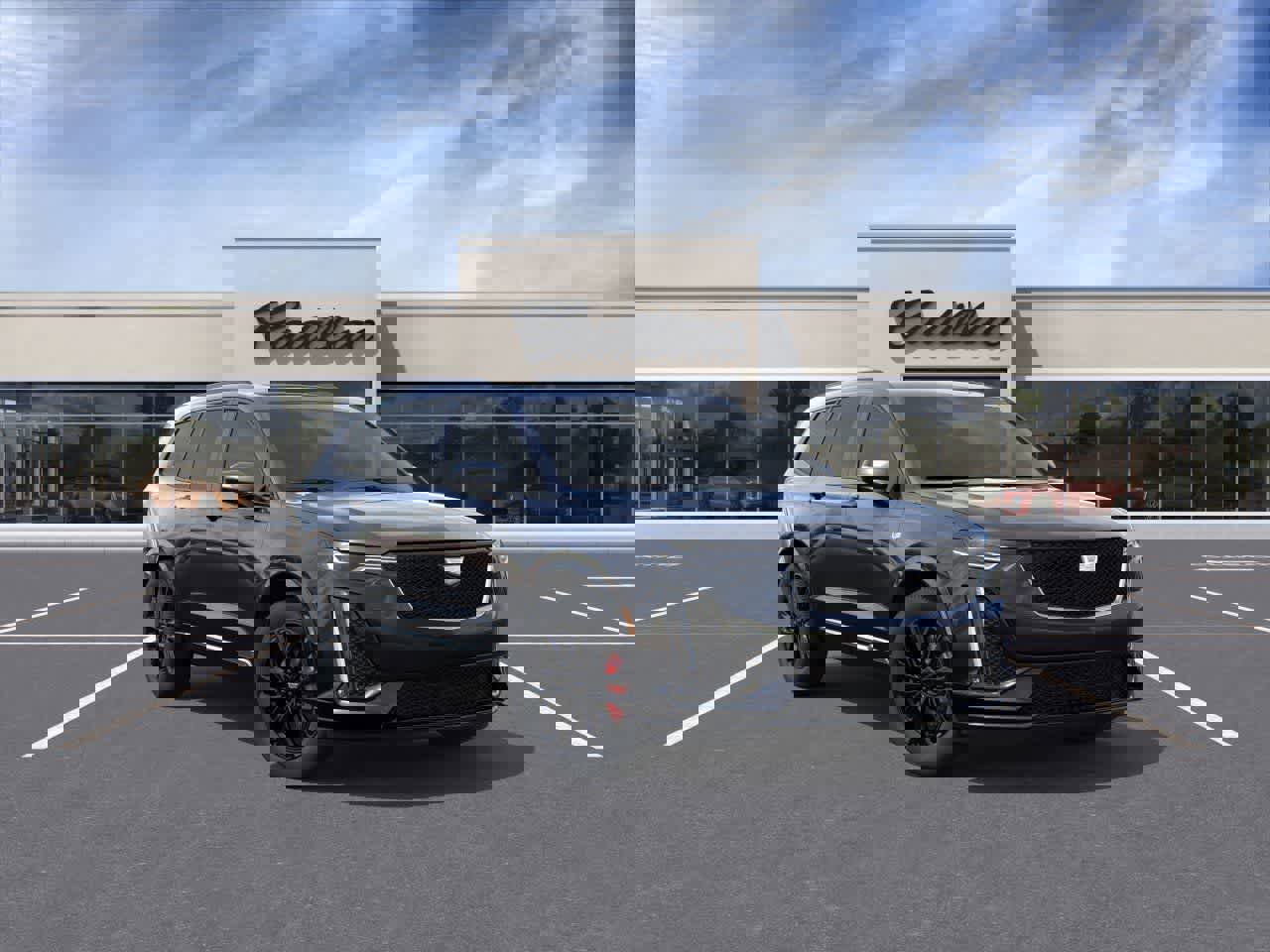 New 2025 Cadillac XT6 Sport w/ LPO, Onyx Lite Package