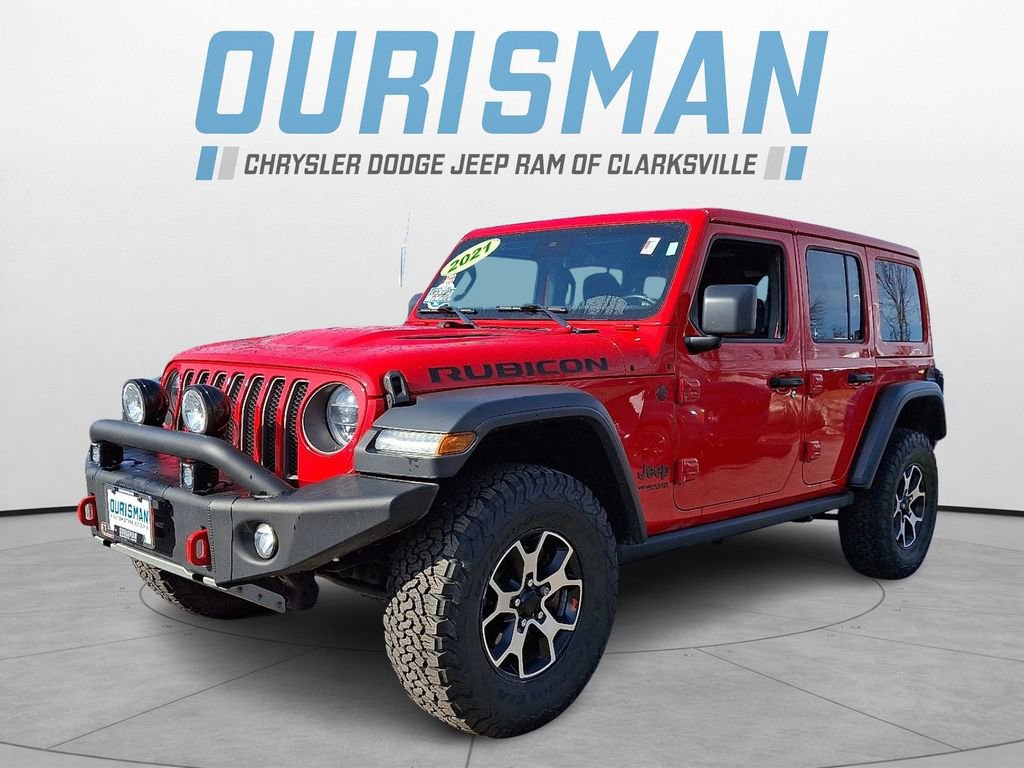 Used 2021 Jeep Wrangler Unlimited Rubicon w/ Dual Top Group image 3