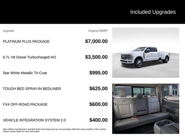 New 2026 Ford F450 Platinum w/ Platinum Plus Package image 5