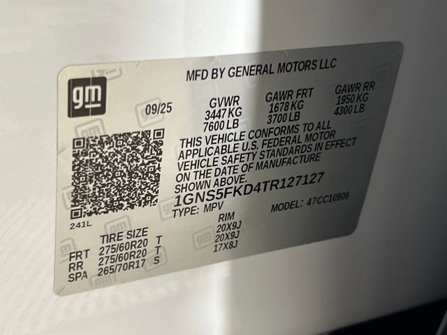 New 2026 Chevrolet Suburban Premier w/ Sun And Tow Package image 24