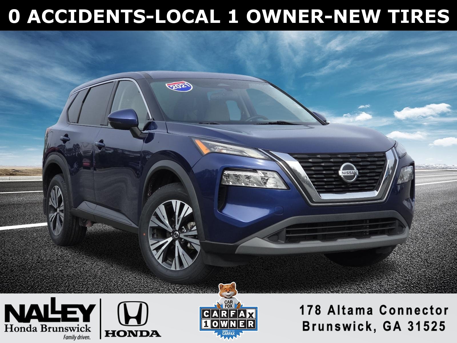 Used 2021 Nissan Rogue SV image 1