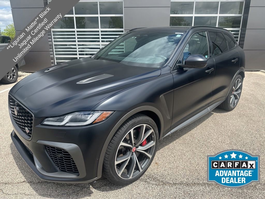 Used 2021 Jaguar F-PACE SVR AWD/4WD image 1