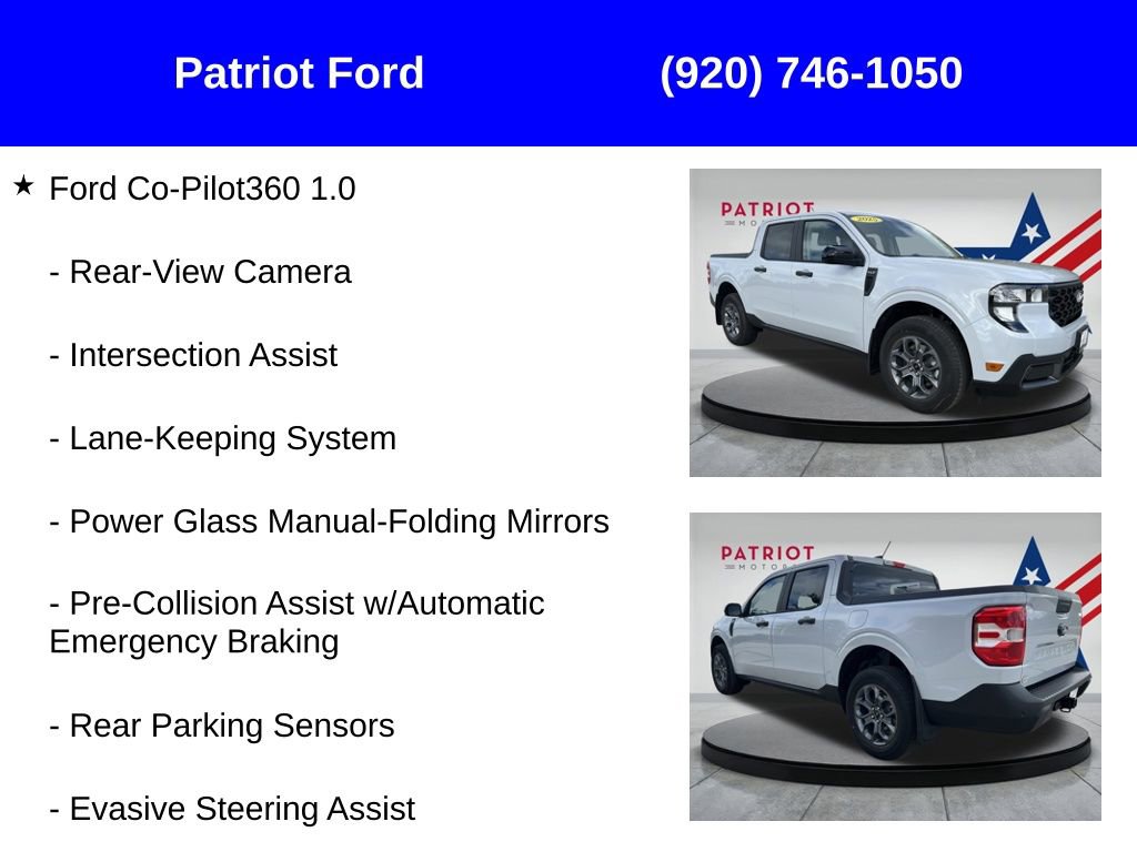 New 2025 Ford Maverick XLT w/ Equipment Group 301A image 22