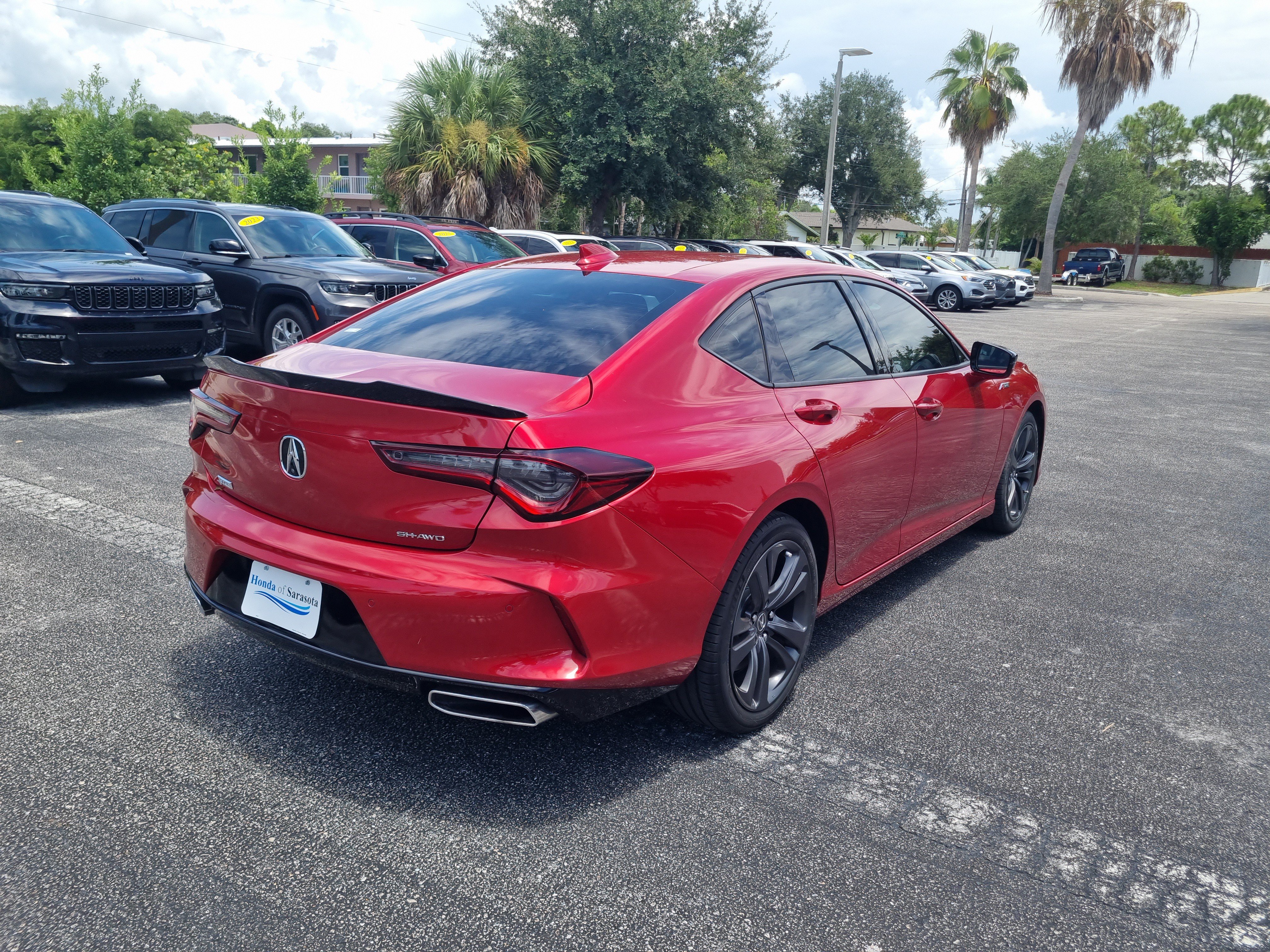Used 2021 Acura TLX w/ A-SPEC Package AWD/4WD image 7