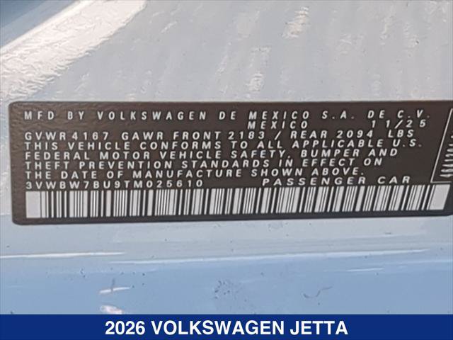 Certified 2026 Volkswagen Jetta Sport FWD image 24