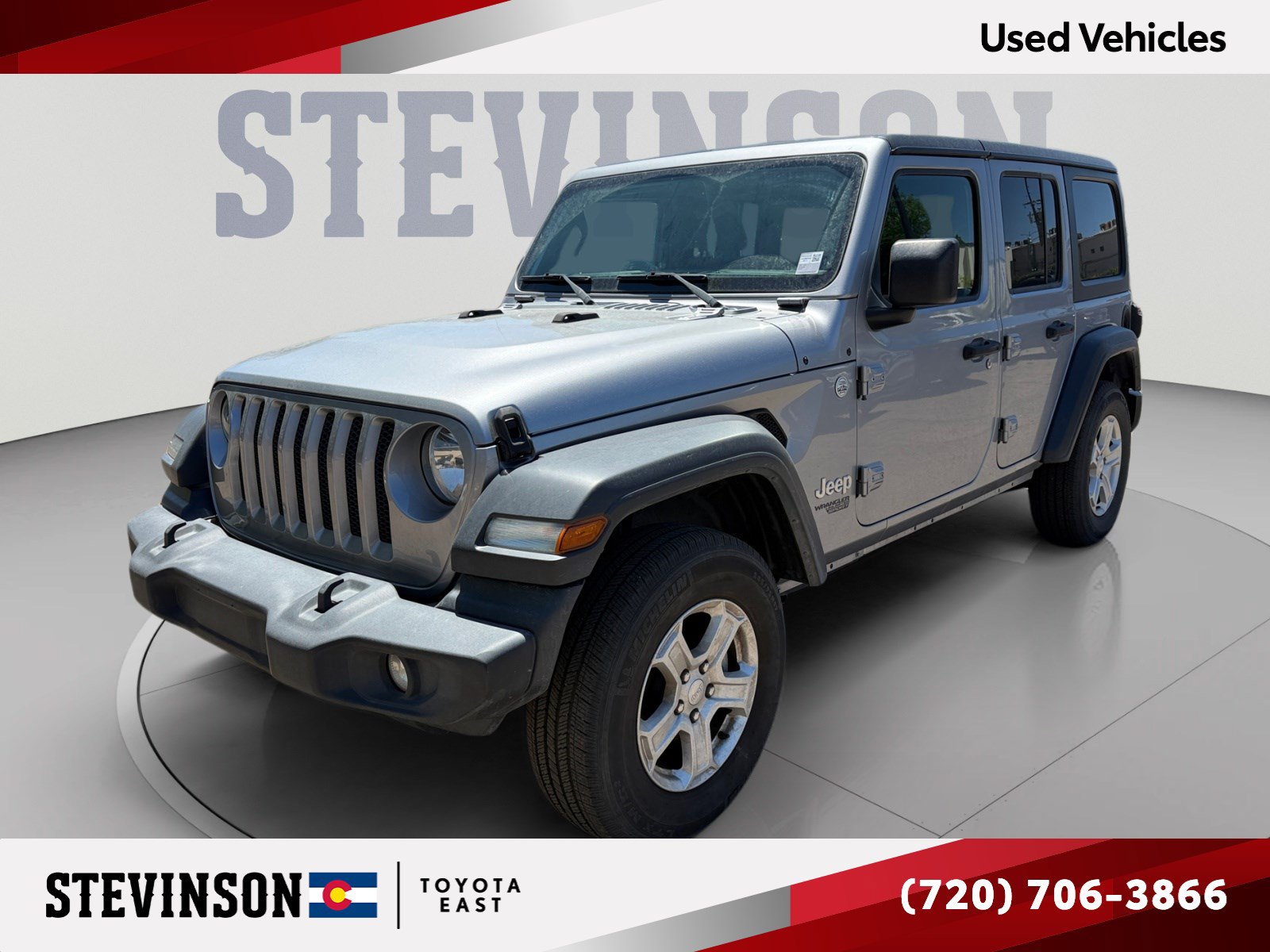 Used 2021 Jeep Wrangler Unlimited Sport AWD/4WD image 1