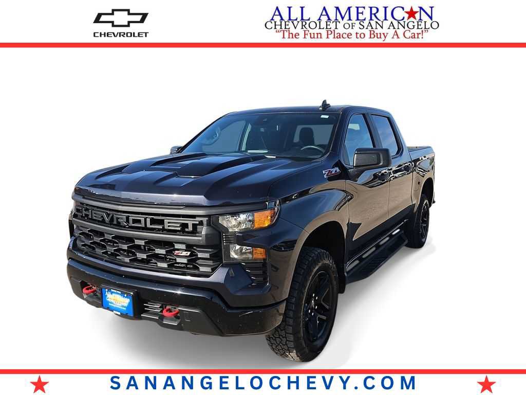 Used 2022 Chevrolet Silverado 1500 Custom Trail Boss AWD/4WD image 1