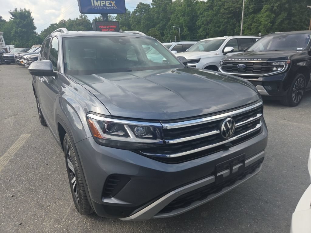 Used 2021 Volkswagen Atlas SEL Premium AWD/4WD image 2