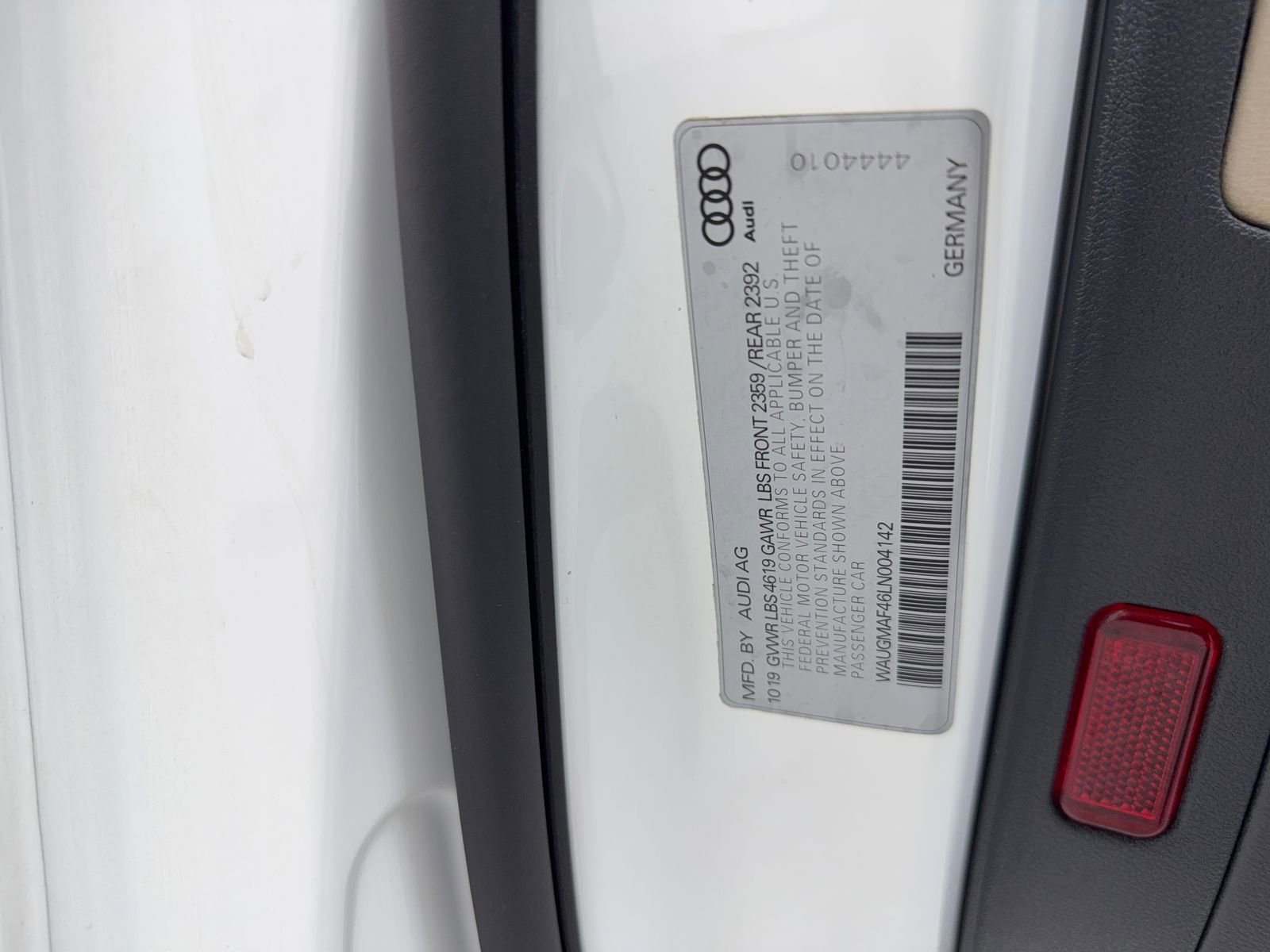 Used 2020 Audi A4 2.0T Premium w/ Convenience Package image 56