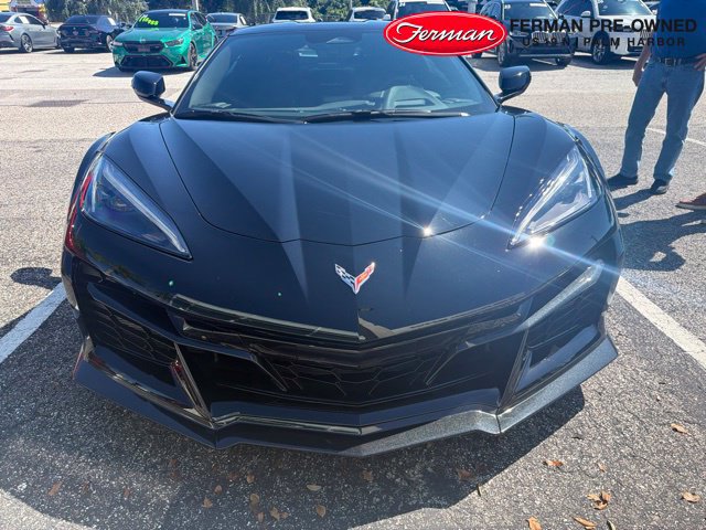 Used 2025 Chevrolet Corvette Z06 w/ Chrome Exterior Badge Package RWD image 2
