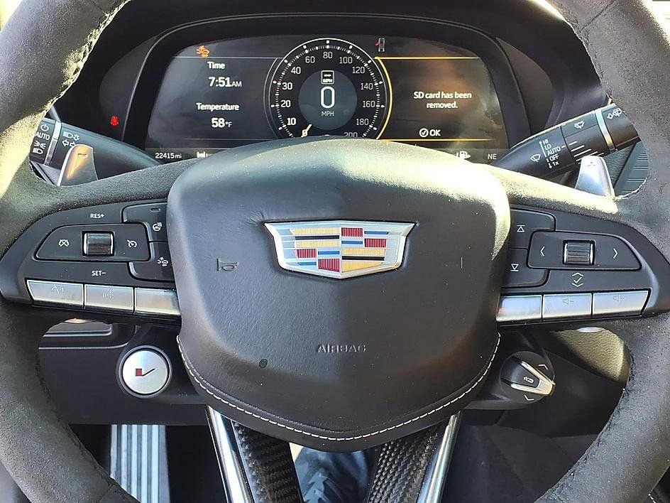 Used 2022 Cadillac CT4 V Blackwing w/ Driver Assist Package RWD image 31