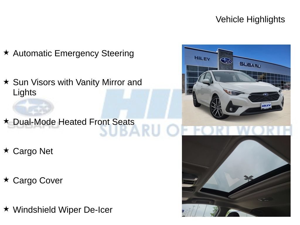 New 2026 Subaru Impreza 2.0i Sport AWD/4WD image 10