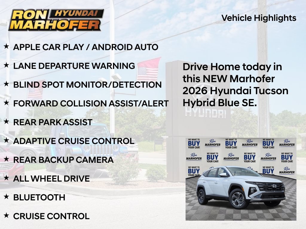 New 2026 Hyundai Tucson Blue SE AWD/4WD image 15