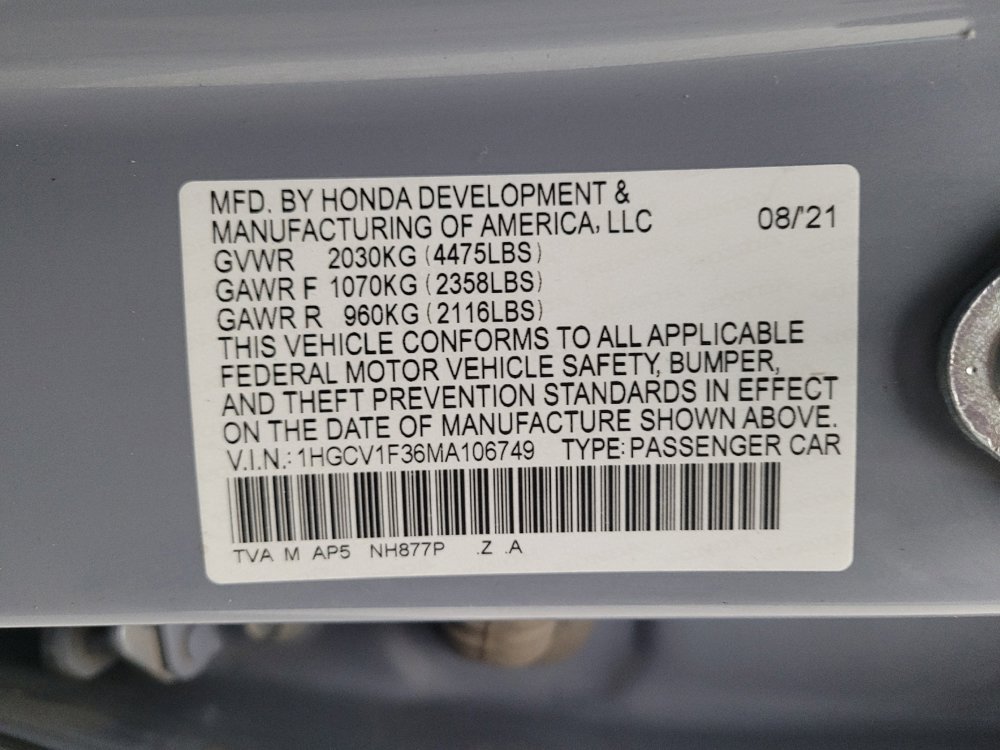 Used 2021 Honda Accord Sport image 33