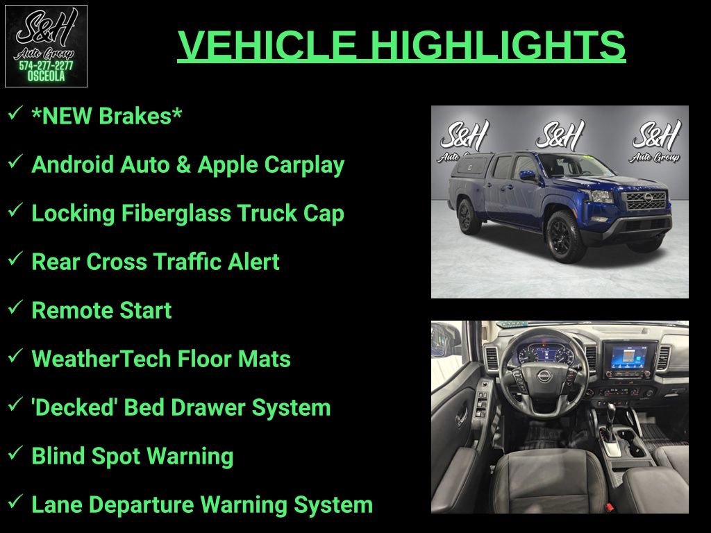 Used 2023 Nissan Frontier SV w/ Technology Package AWD/4WD image 3