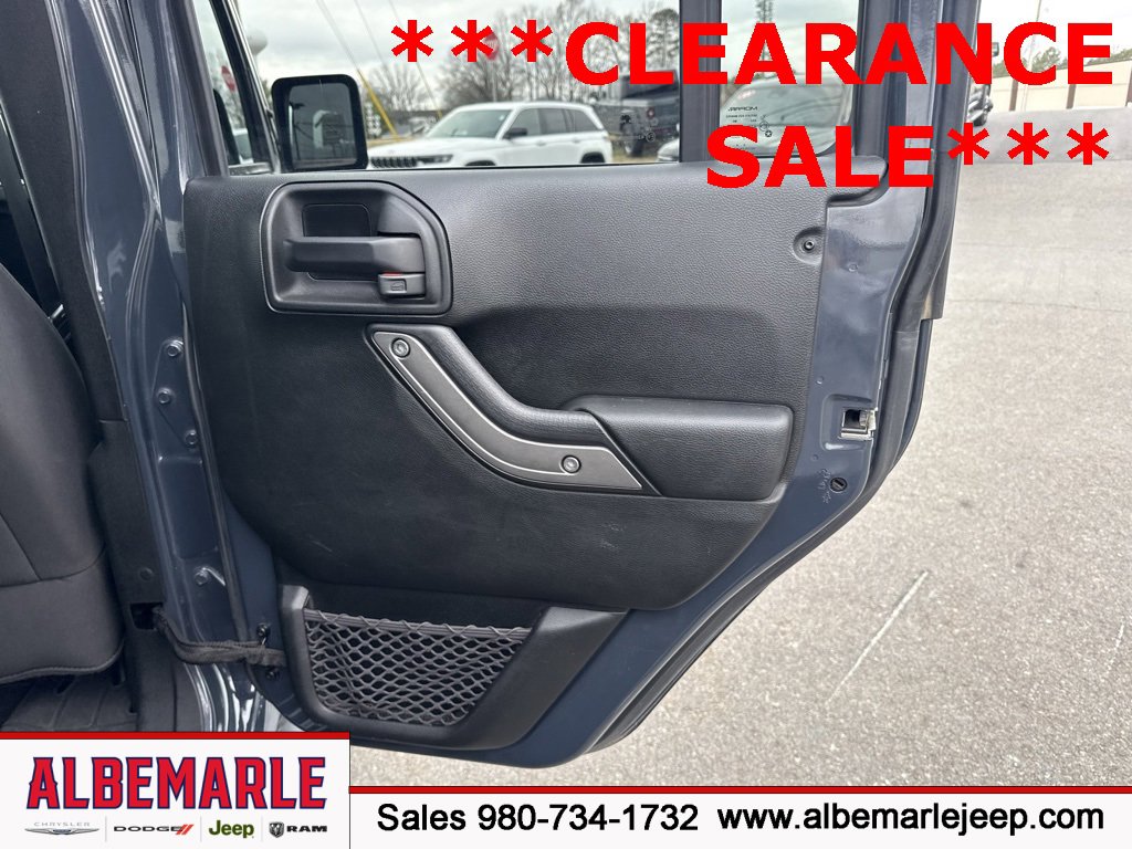 Used 2017 Jeep Wrangler Unlimited Sport w/ Quick Order Package 24S image 29