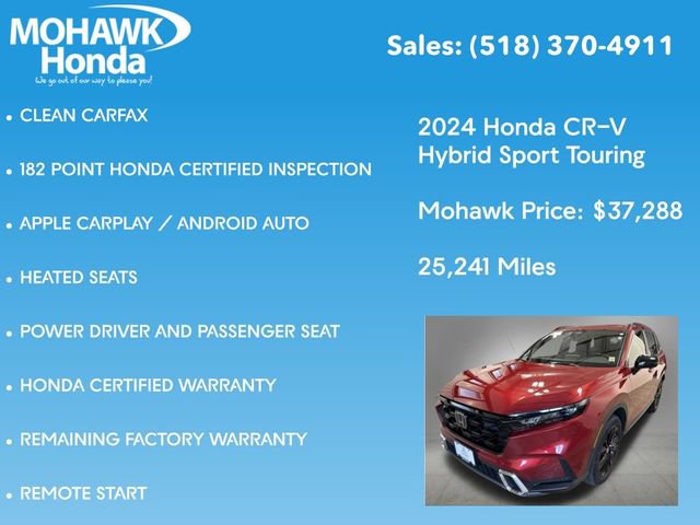 Certified 2024 Honda CR-V Sport Touring image 16