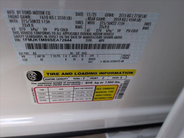 New 2025 Ford Expedition Max Platinum w/ Driver's Package image 17