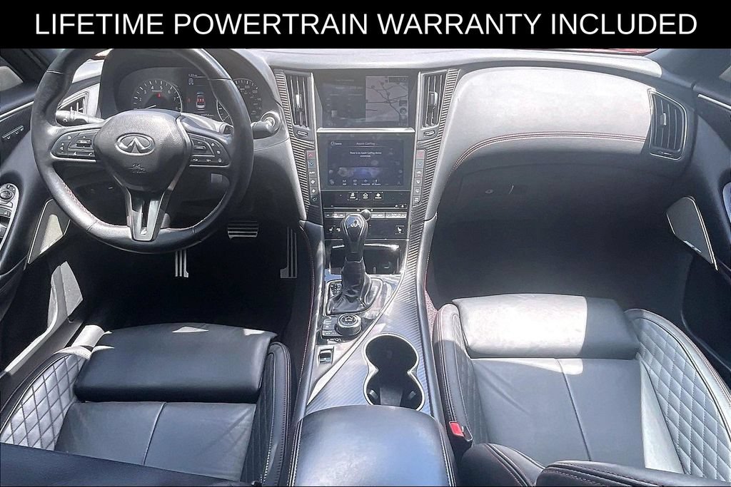 Certified 2024 INFINITI Q50 Red Sport 400 w/ Carbon Fiber Package AWD/4WD image 14