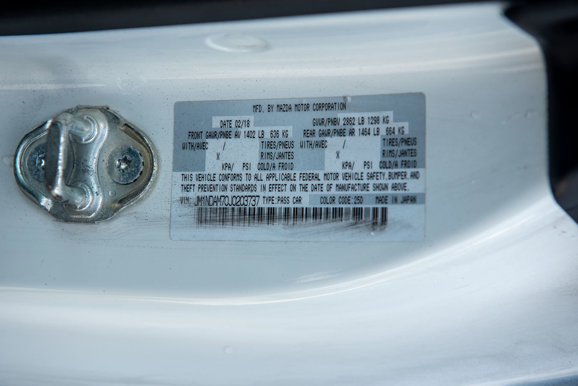 Used 2018 MAZDA MX-5 Miata RF Grand Touring image 53