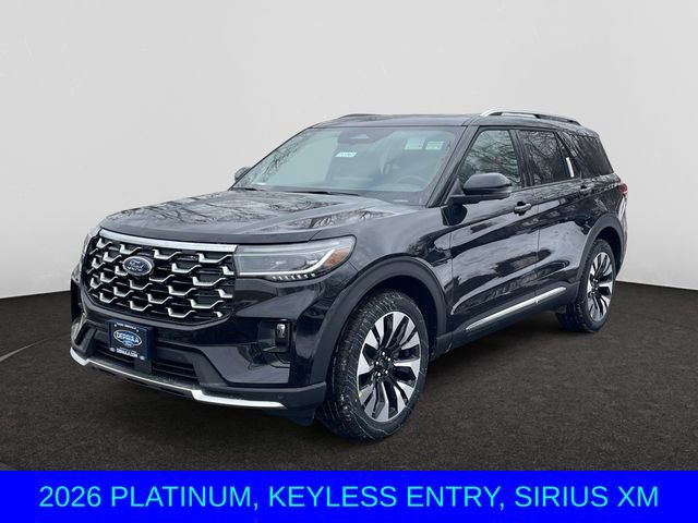 New 2026 Ford Explorer Platinum w/ LUX Leather Package
