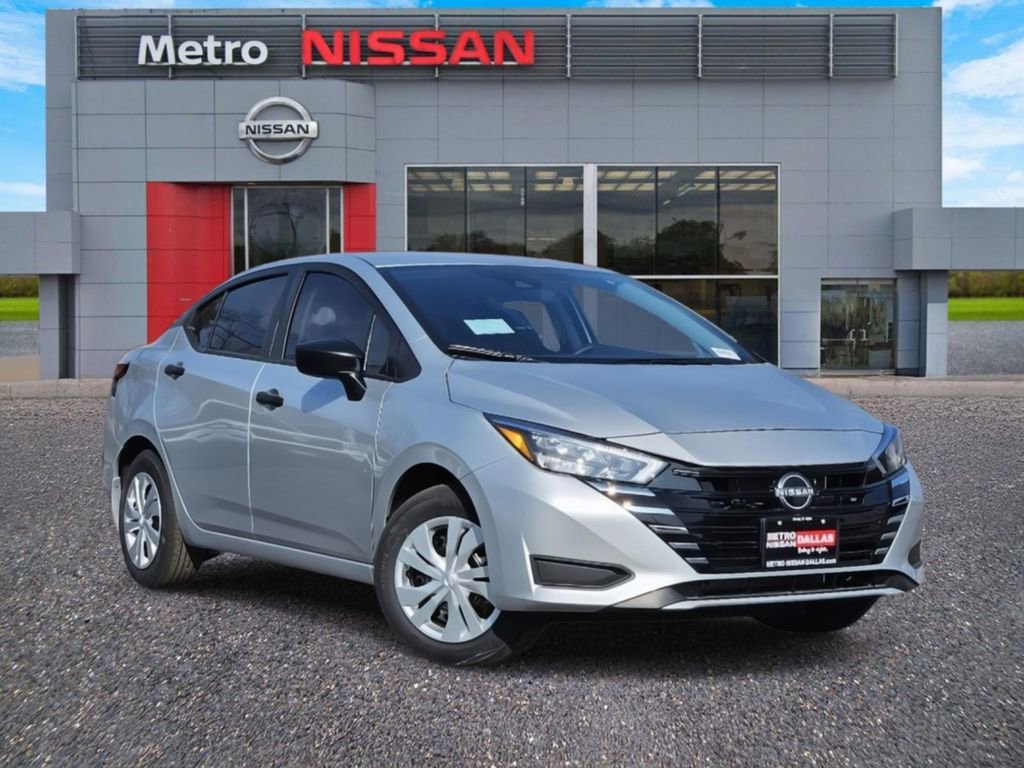 New 2025 Nissan Versa S w/ Trunk Package