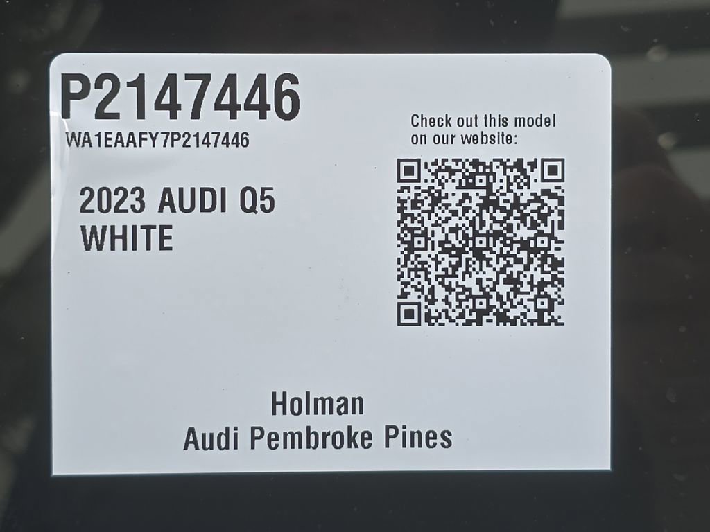 Certified 2023 Audi Q5 2.0T Premium Plus w/ Premium Plus Package AWD/4WD image 31