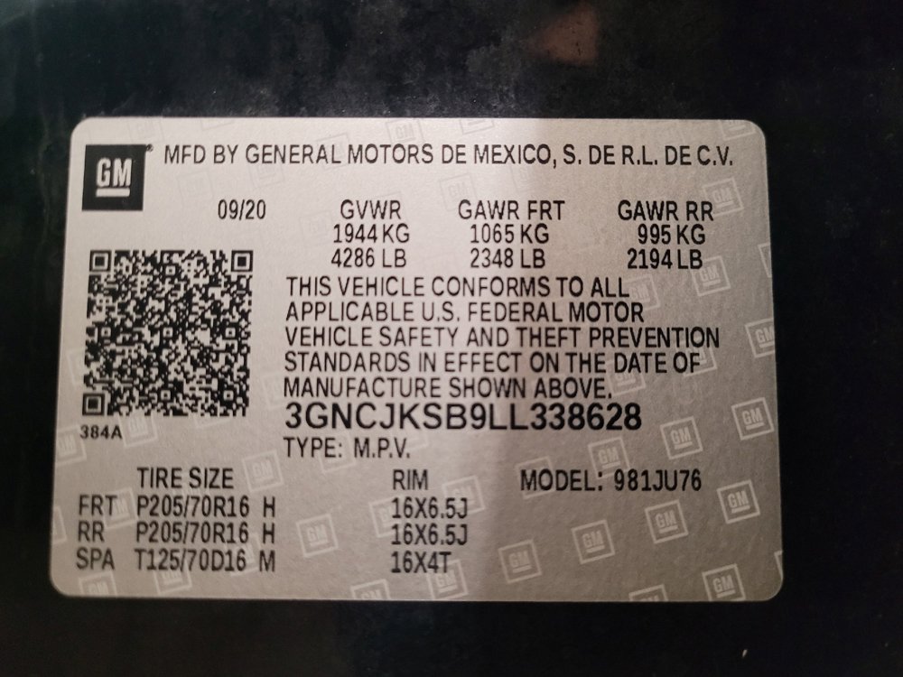 Used 2020 Chevrolet Trax LS FWD image 33