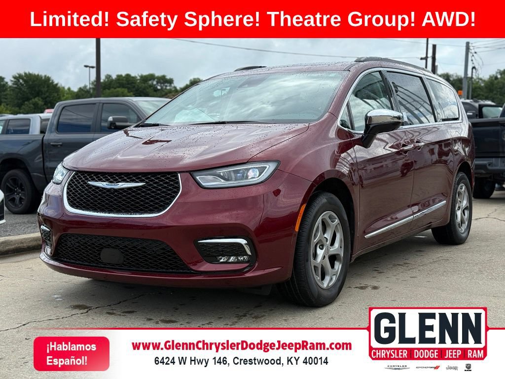 Used 2023 Chrysler Pacifica Limited w/ Uconnect Theater Family Group AWD/4WD video 1