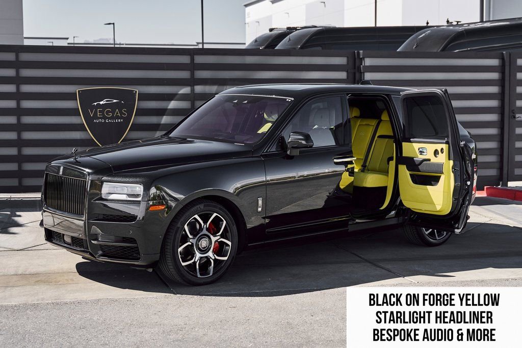 Used 2022 Rolls-Royce Cullinan Black Badge w/ Dark Exterior Package AWD/4WD image 1