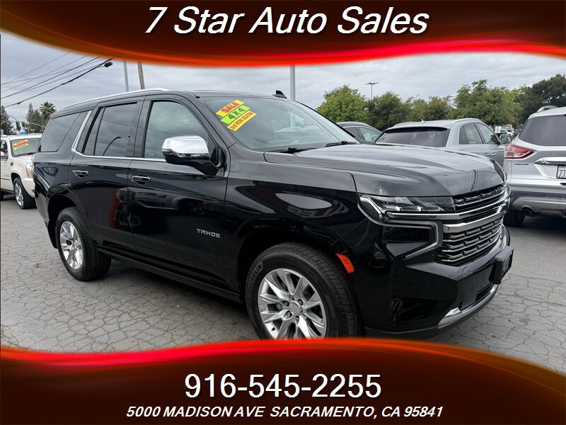 Used 2021 Chevrolet Tahoe Premier w/ Premium Package AWD/4WD image 1
